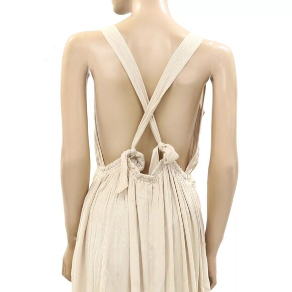 Free People Cream Maxi Dress - Picture 9 of 9